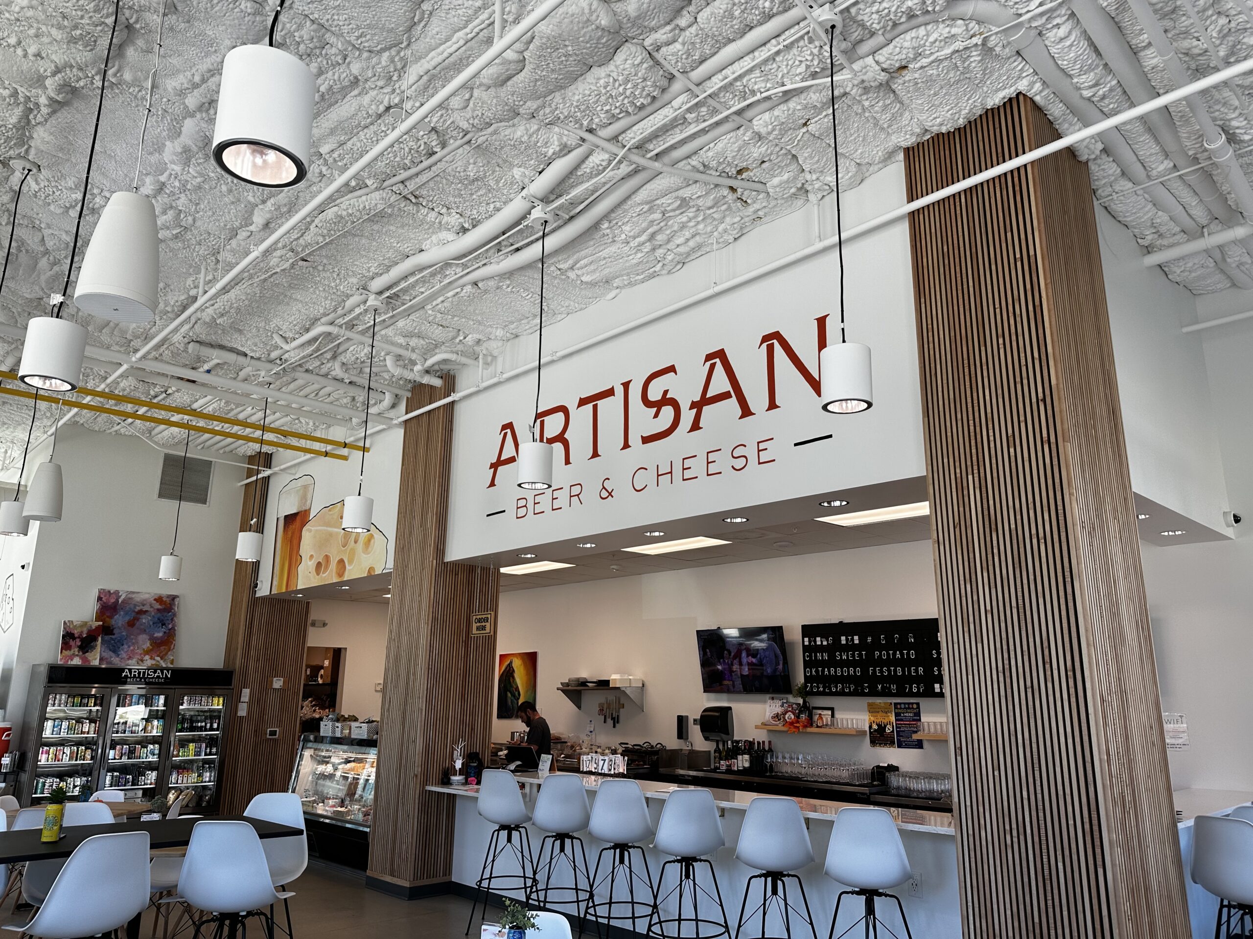 Artisan Beer & Cheese Interior