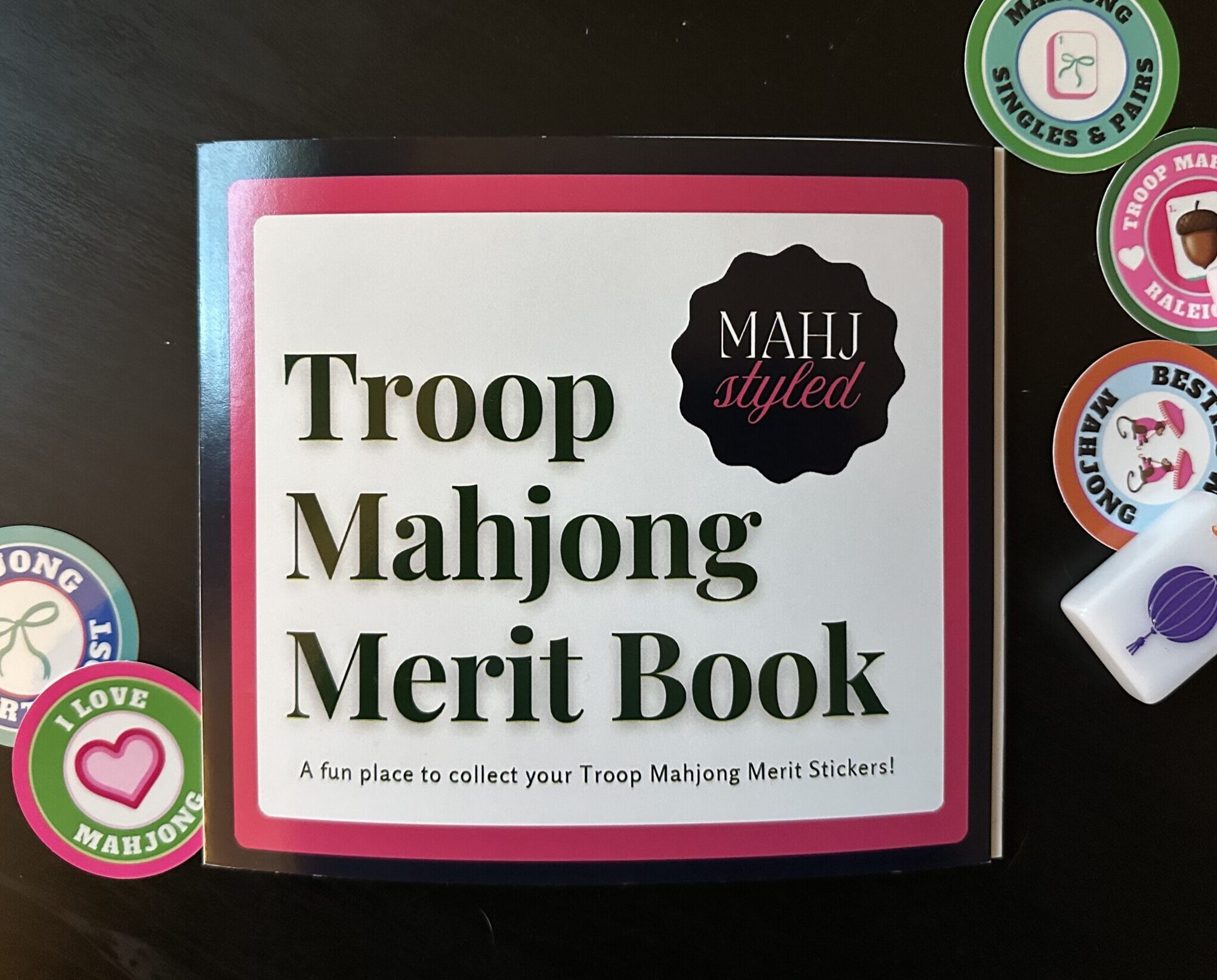 Mahj Styled Troop Mahjong Merit Book