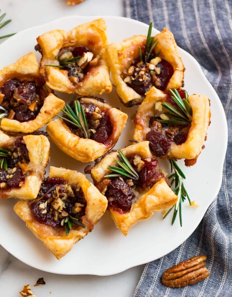 Cranberry Brie Bites