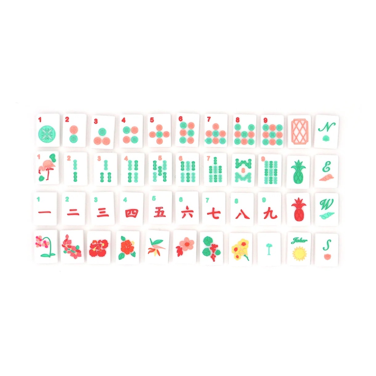 The Mahjong House White Island Tiles