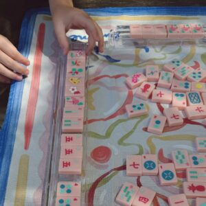 The Mahjong House Pink Island Tiles