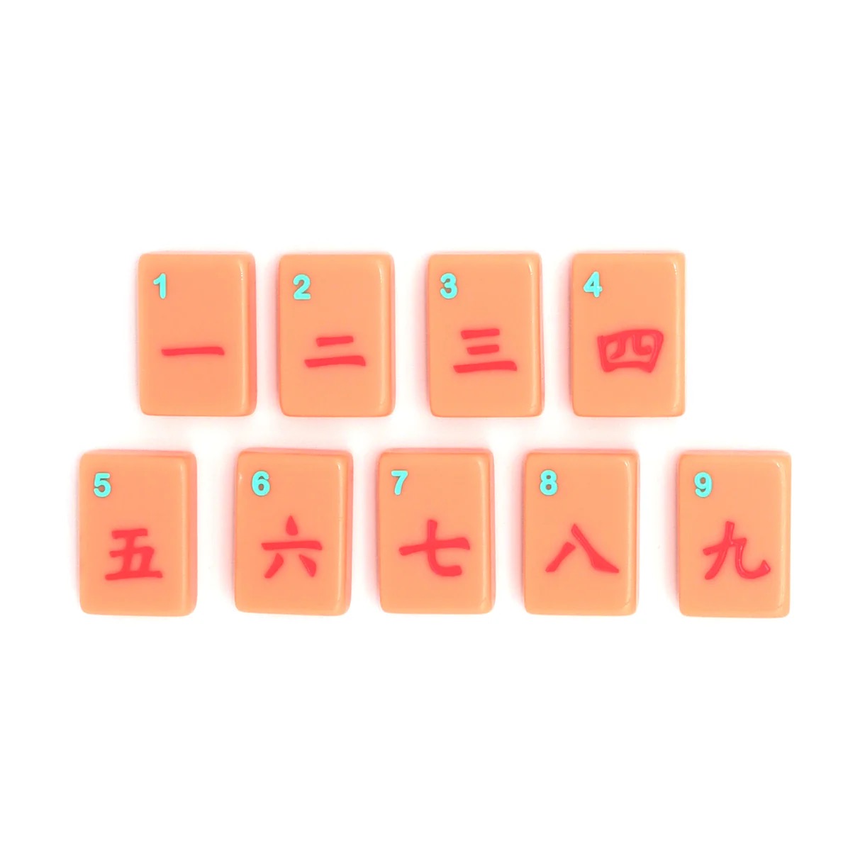 The Mahjong House Salmon Island Tiles