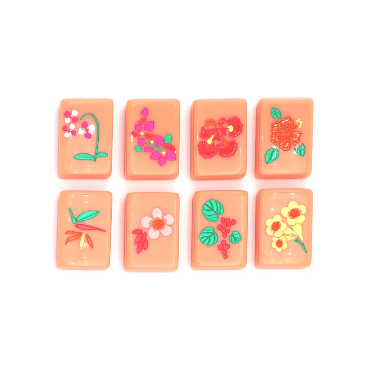 The Mahjong House Salmon Island Tiles